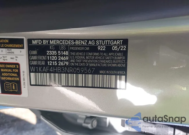 W1KAF4HB3NR059567: 43506432