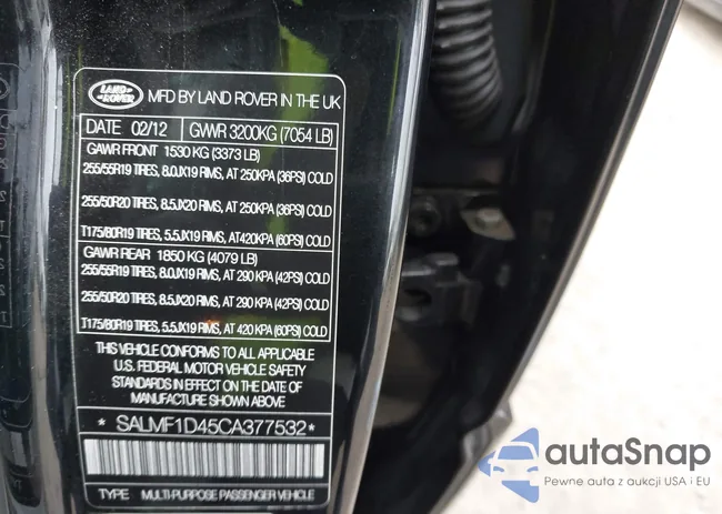 SALMF1D45CA377532: 43507446