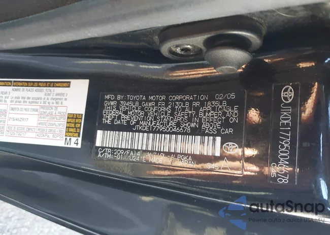 JTKDE177950046678: 43507758