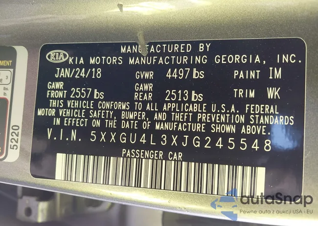 5XXGU4L3XJG245548: 43507814