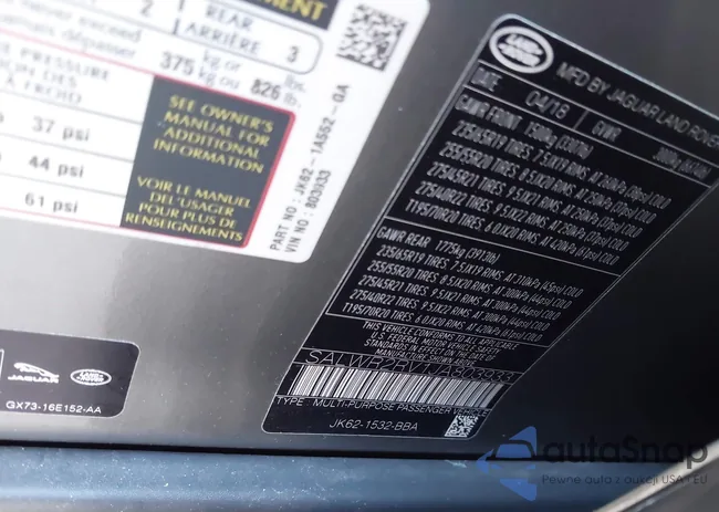 SALWR2RV1JA803933: 43507822