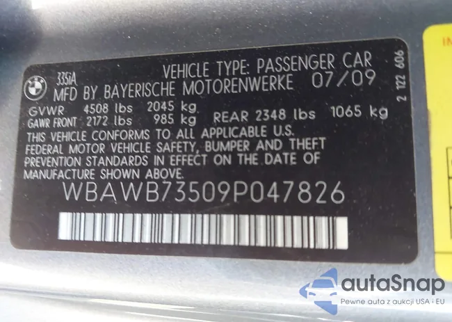 WBAWB73509P047826: 43508640