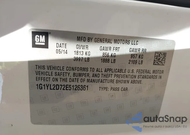 1G1YL2D72E5126361: 43509003