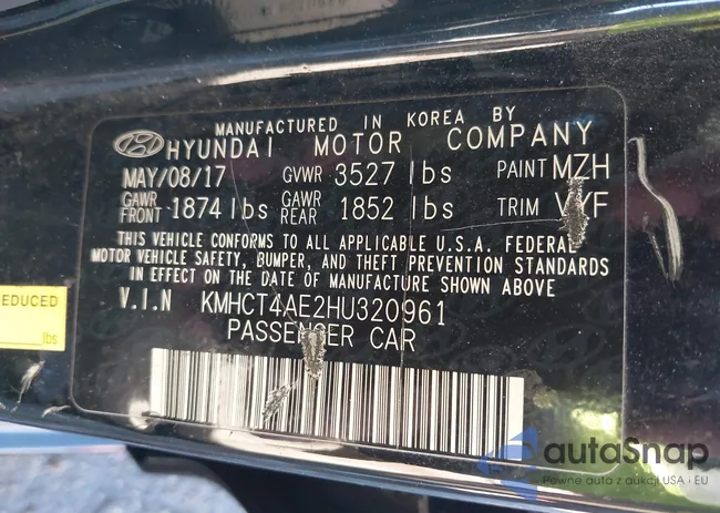 KMHCT4AE2HU320961: 43508371