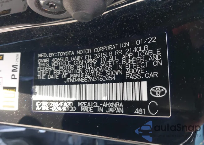 JTND4MBE3N3162454: 43509614