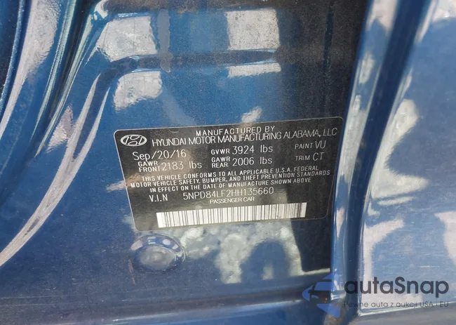 5NPD84LF2HH135660: 43509986