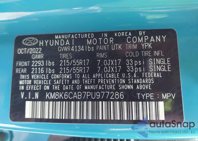 KM8K6CAB7PU977286: 43509308