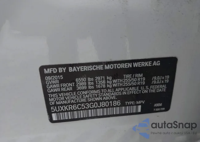 5UXKR6C53G0J80186: 43509391