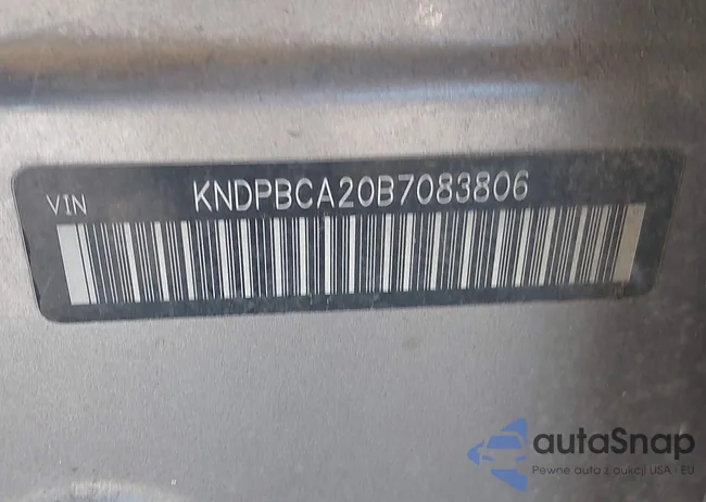 KNDPBCA20B7083806: 43510149