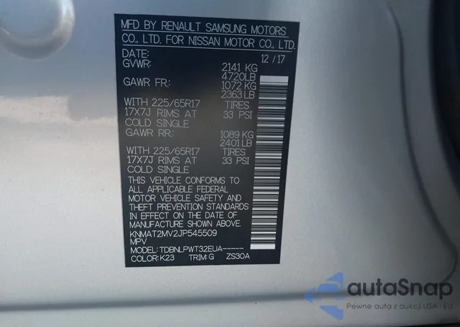 KNMAT2MV2JP545509: 43510394