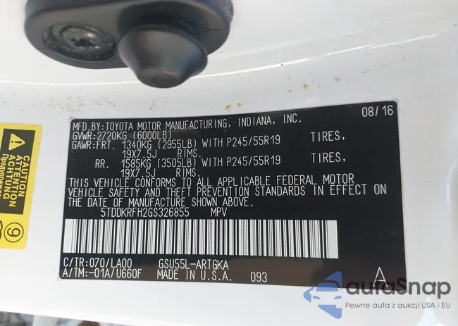 5TDDKRFH2GS326855: 43511533