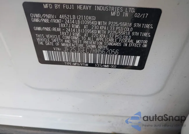 JF2SJGEC7HH562056: 43511748