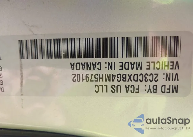 2C3CDXBG4MH579102: 43511879