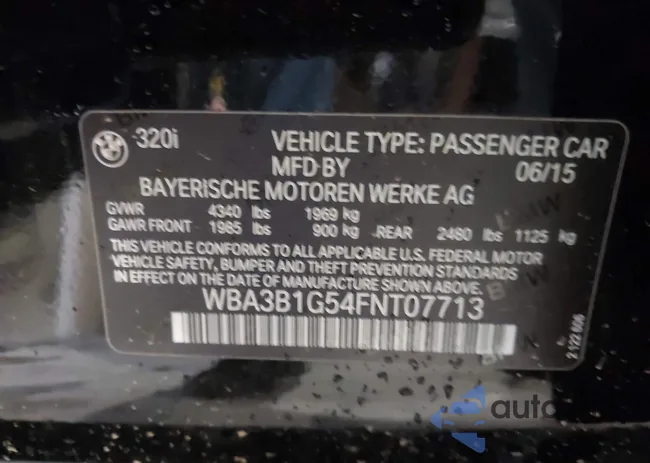 WBA3B1G54FNT07713: 43511028