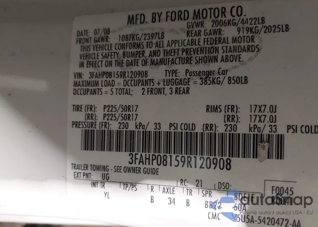 3FAHP08159R120908: 43512460