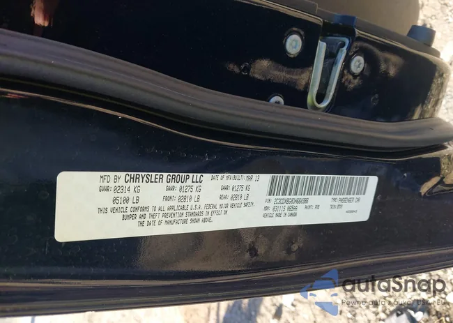 2C3CDXBG0DH660386: 43512643