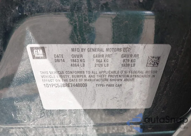 1G1PC5SB8E7448009: 43512807