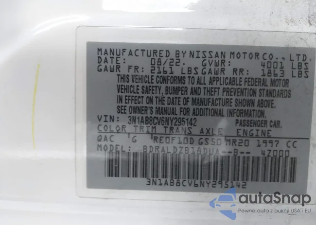 3N1AB8CV6NY295142: 43512964