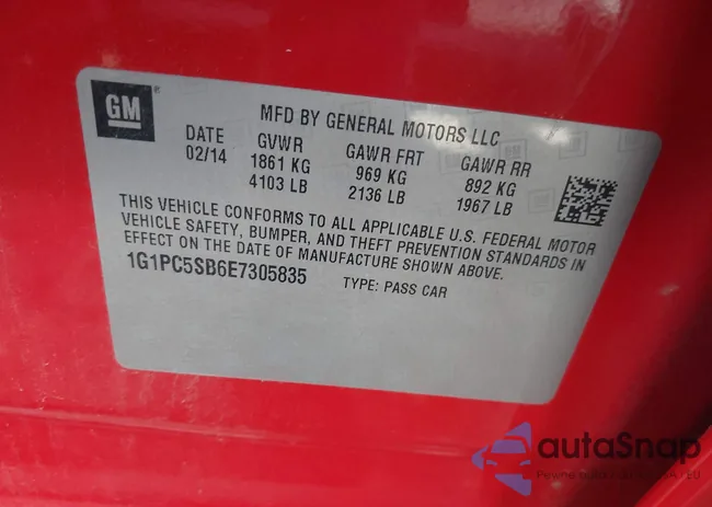 1G1PC5SB6E7305835: 43513504