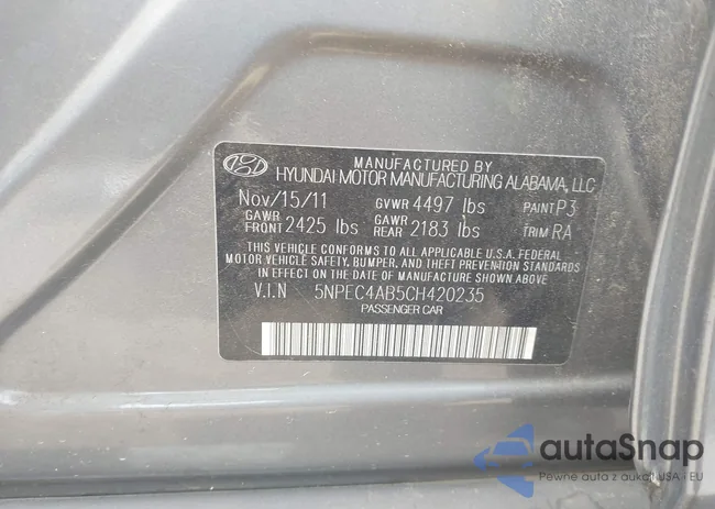 5NPEC4AB5CH420235: 43513552