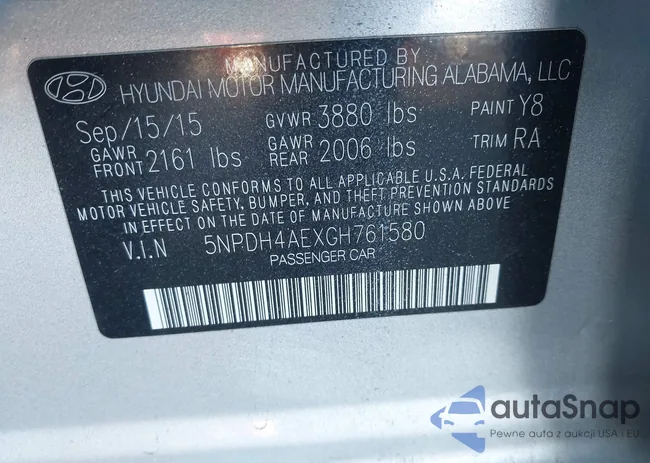 5NPDH4AEXGH761580: 43513567