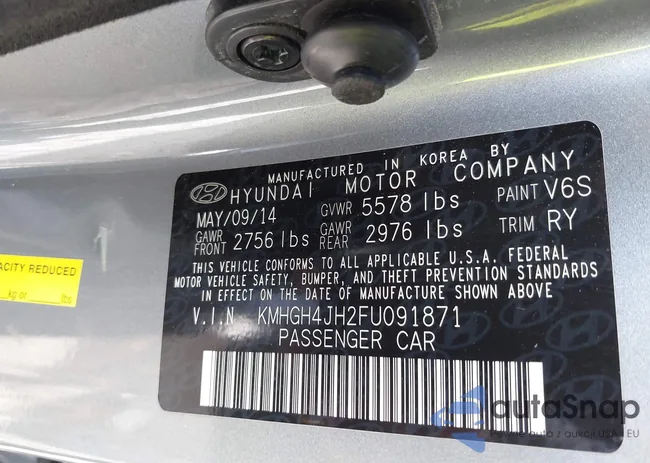 KMHGH4JH2FU091871: 43513634