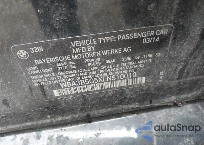 WBA3B5G5XENS10019: 43513067