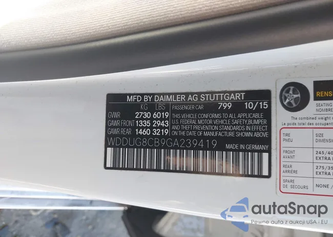 WDDUG8CB9GA239419: 43513164