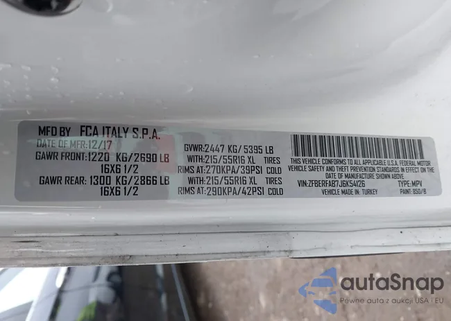 ZFBERFAB7J6K54126: 43513190