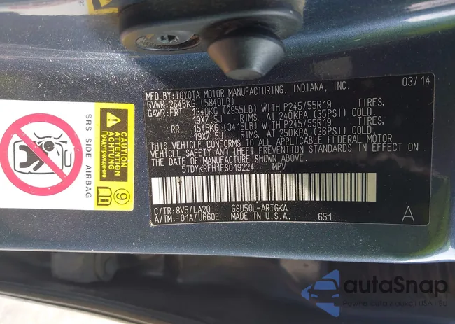 5TDYKRFH1ES019224: 43513341