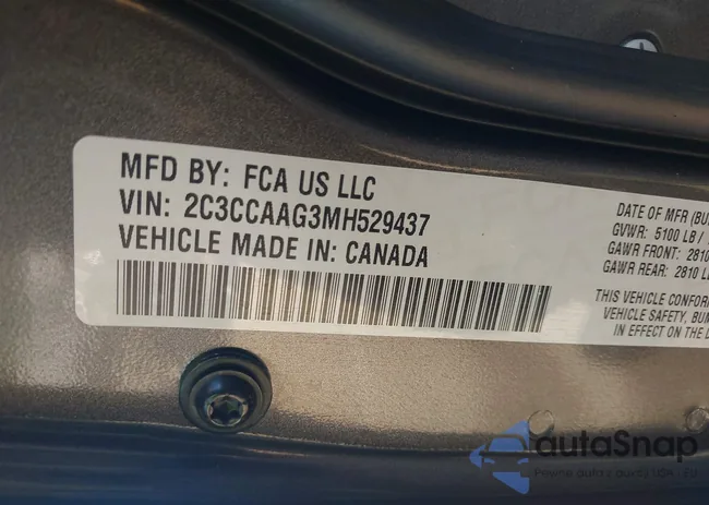 2C3CCAAG3MH529437: 43514811