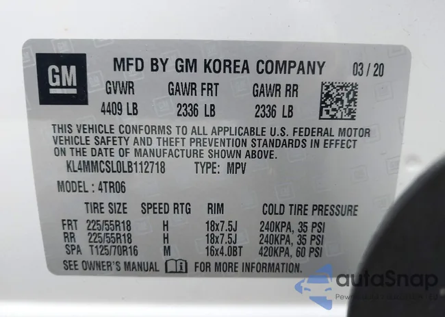 KL4MMCSL0LB112718: 43514025