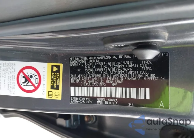 5TDJK3EHXAS011875: 43515498