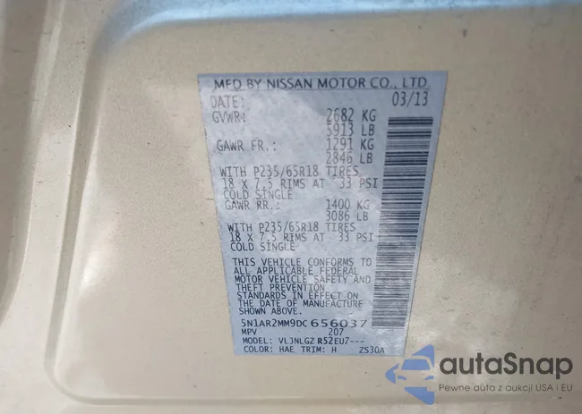 5N1AR2MM9DC656037: 43515520