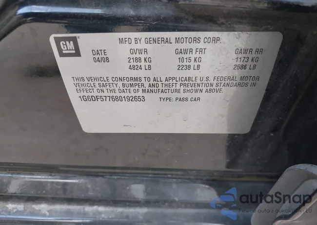 1G6DF577680192653: 43515692