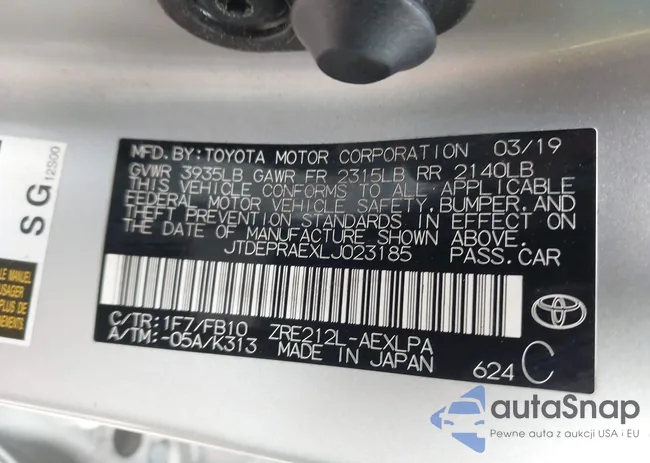 JTDEPRAEXLJ023185: 43515774