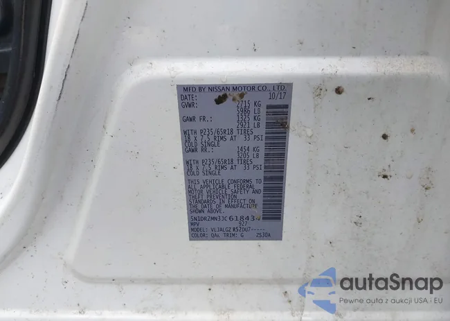 5N1DR2MN3JC618434: 43515967