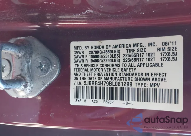 5J6RE4H79BL081299: 43515978