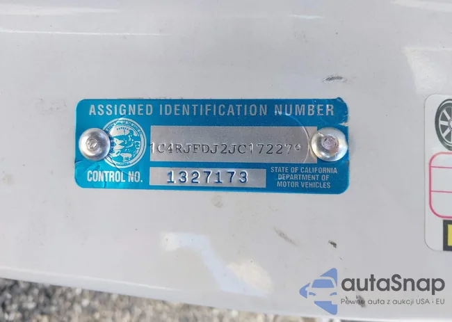 1C4RJFDJ2JC172279: 43515315