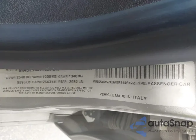 ZAM57XSA9F1146122: 43516473