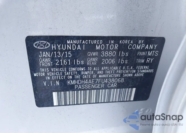 KMHDH4AE7FU438068: 43516659