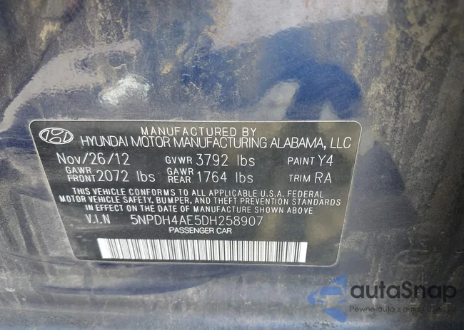 5NPDH4AE5DH258907: 43516835