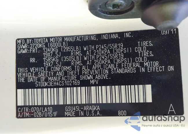 5TDDK3EH4CS102169: 43517634