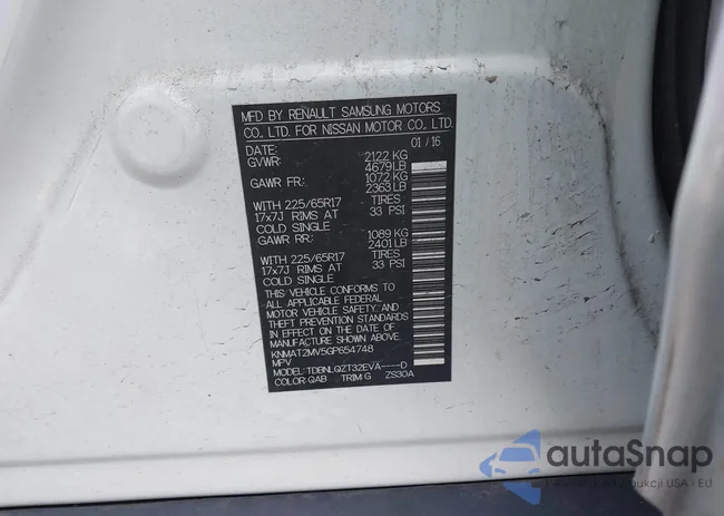 KNMAT2MV5GP654748: 43517910