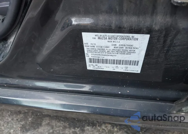 1YVHZ8CB4A5M36210: 43517028