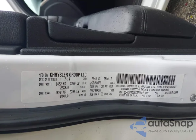 1C4RJFAG2EC570607: 43517046