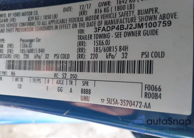 3FADP4BJ2JM100759: 43517376