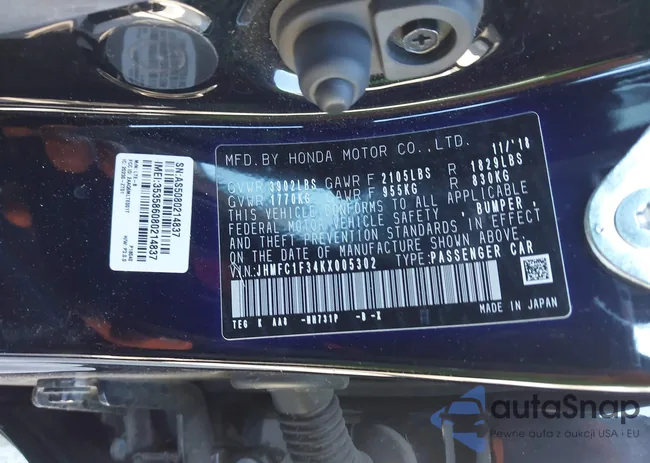 JHMFC1F34KX005302: 43518519