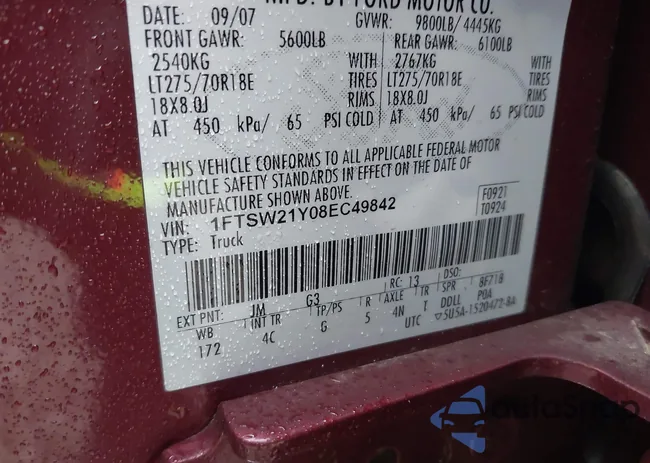 1FTSW21Y08EC49842: 43518647