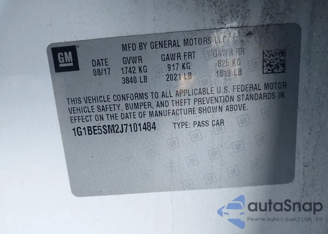 1G1BE5SM2J7101484: 43518652